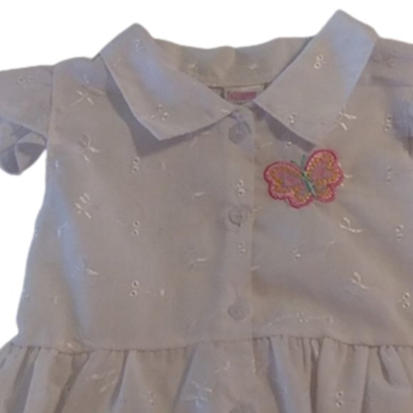 Coney Isle White Dress 2T - Picture 2 of 3